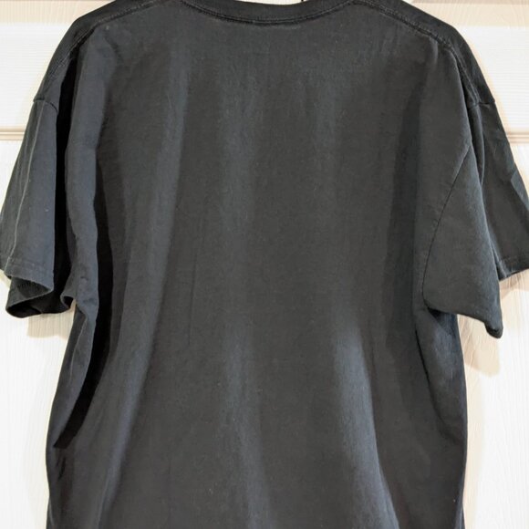 Johnny Cash Men's T-Shirt Black, 100% Cotton XL, Crew Neck, The Man in Black - Picture 8 of 11